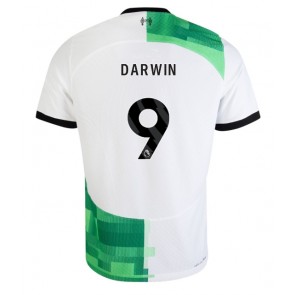 Liverpool Darwin Nunez #9 Replika Udebanetrøje 2023-24 Kortærmet